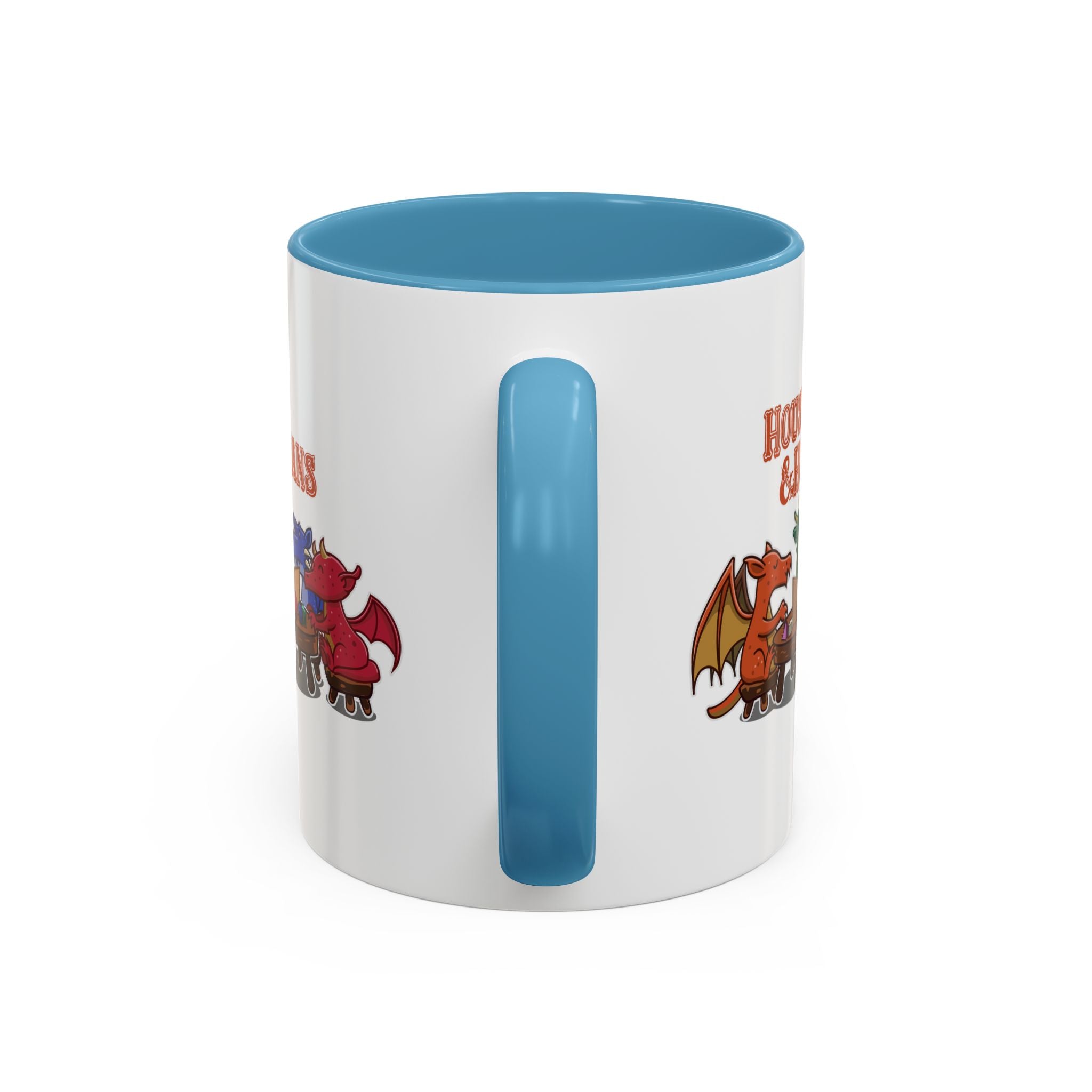 Dnd mug, Dragons Roleplaying. Funny Dnd mug, House and Human, tabletop, dungeons dragons 11/15 oz coffee mug.