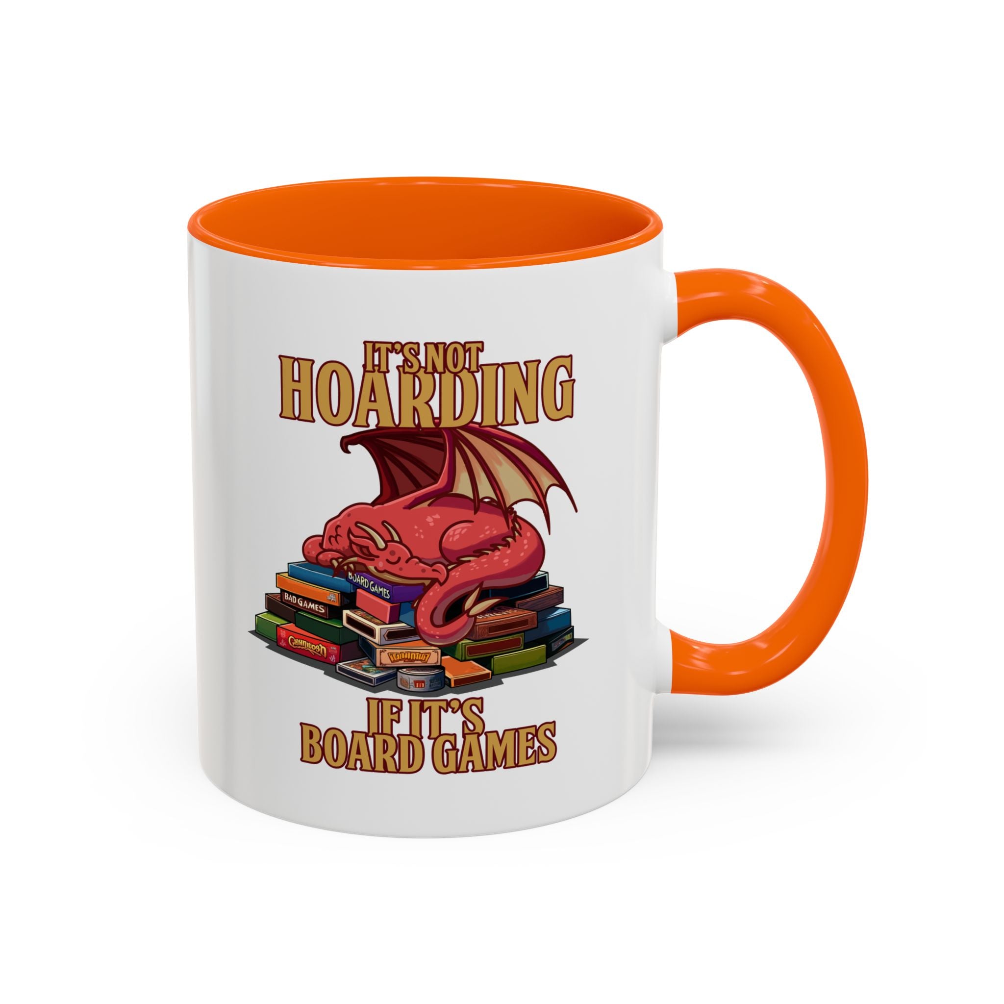 Dragon Board Games, It's not Hoarding if it's Board games, Germany Unisex Heavy Cotton Mug