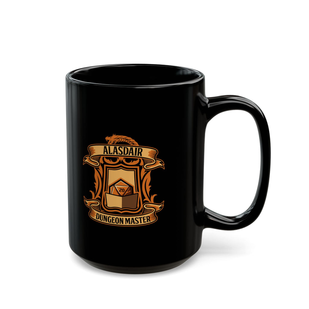 Dungeon Master Alasdair Australia Black Mug (11oz, 15oz)