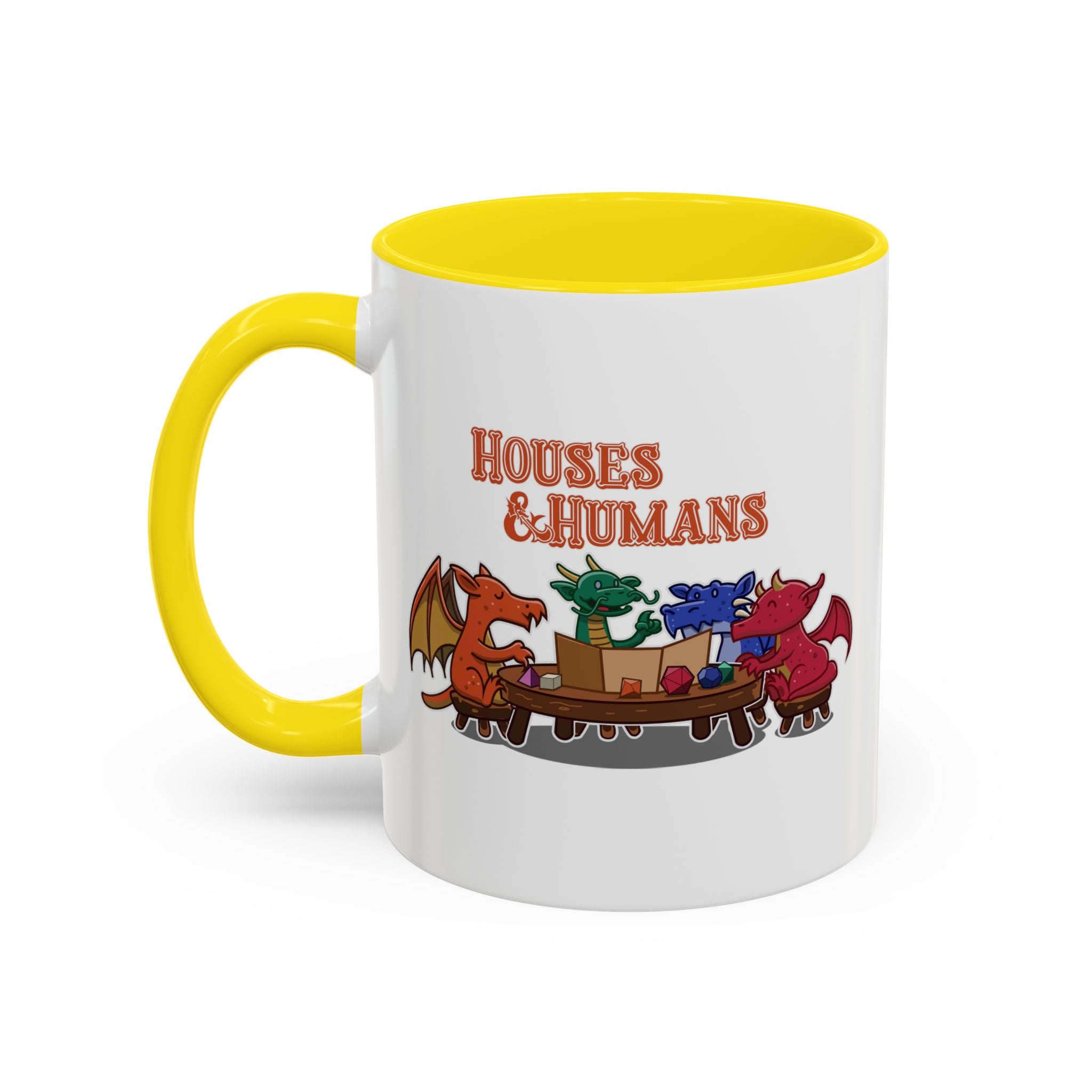 Dnd mug, Dragons Roleplaying. Funny Dnd mug, House and Human, tabletop, dungeons dragons 11/15 oz coffee mug.