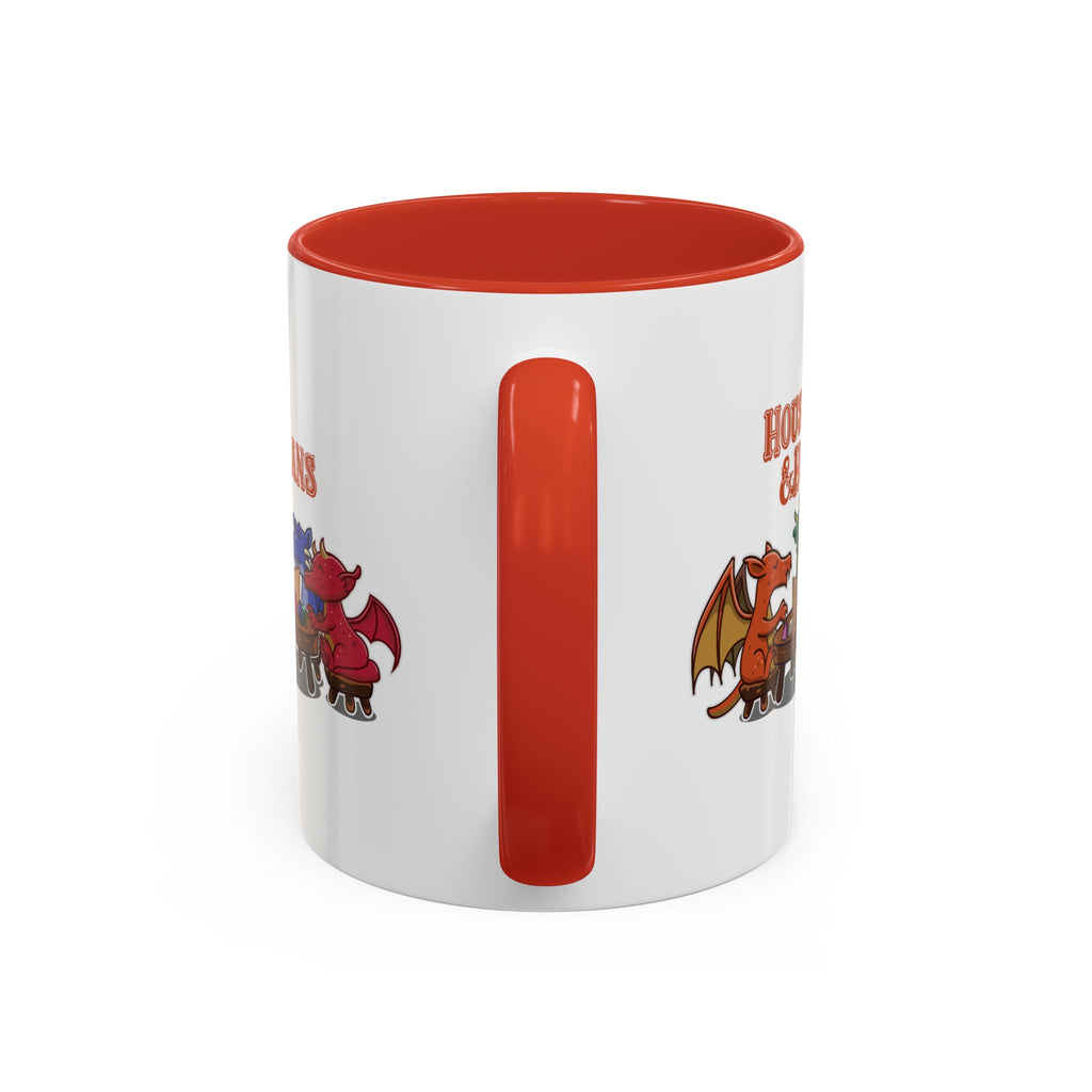 Dnd mug, Dragons Roleplaying. Funny Dnd mug, House and Human, tabletop, dungeons dragons 11/15 oz coffee mug.