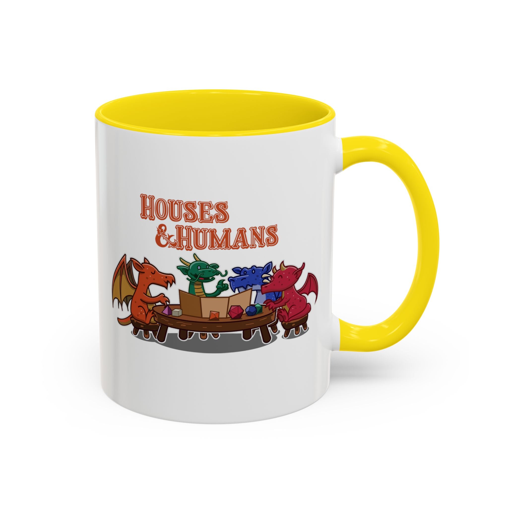 Dnd mug, Dragons Roleplaying. Funny Dnd mug, House and Human, tabletop, dungeons dragons 11/15 oz coffee mug.
