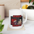 Dnd mug, Funny Critical Fail Yelling at Cat Meme. Dungeon Meowster for Cat Lover, Dungeon master rpg, tabletop 11/15 oz coffee mug