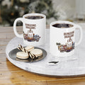 Dnd Shirt, Dungeons and Bunnies, cute rabbit roleplaying, tabletop RPG Ceramic Mugs (11oz\15oz)