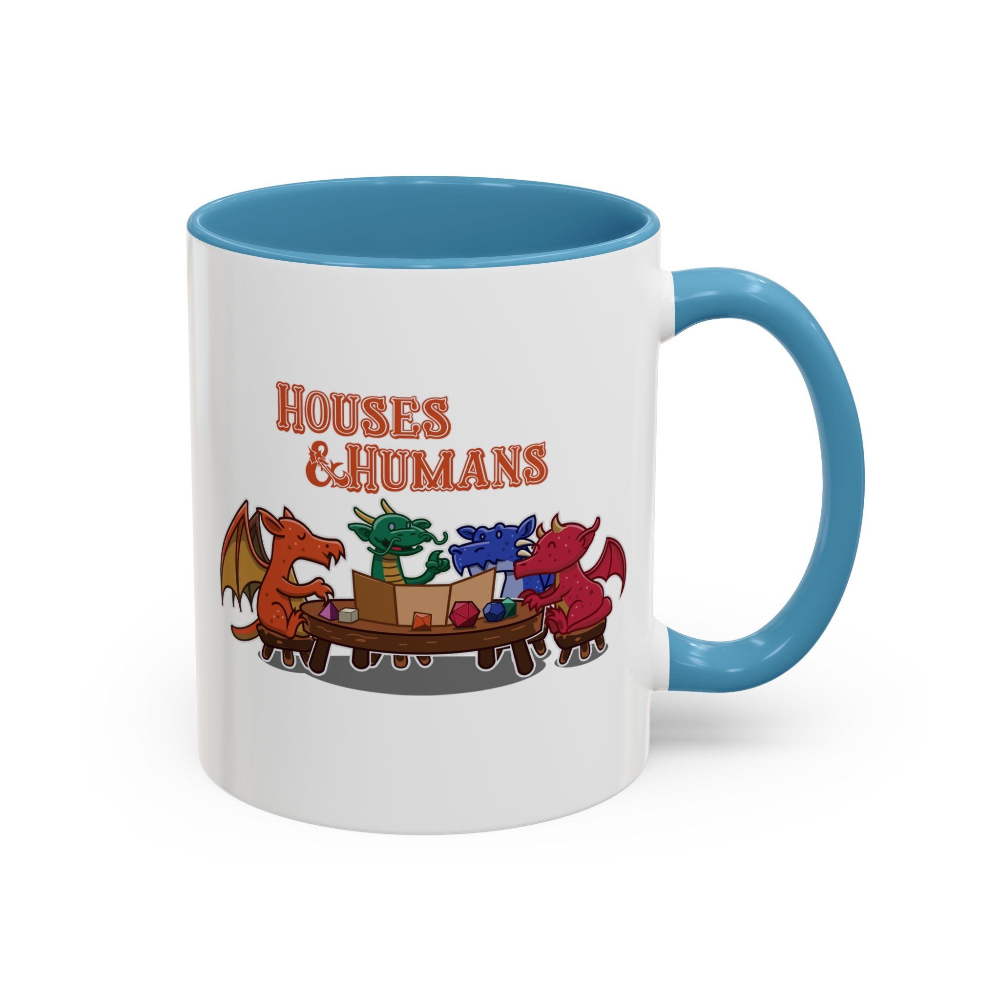 Dnd mug, Dragons Roleplaying. Funny Dnd mug, House and Human, tabletop, dungeons dragons 11/15 oz coffee mug.