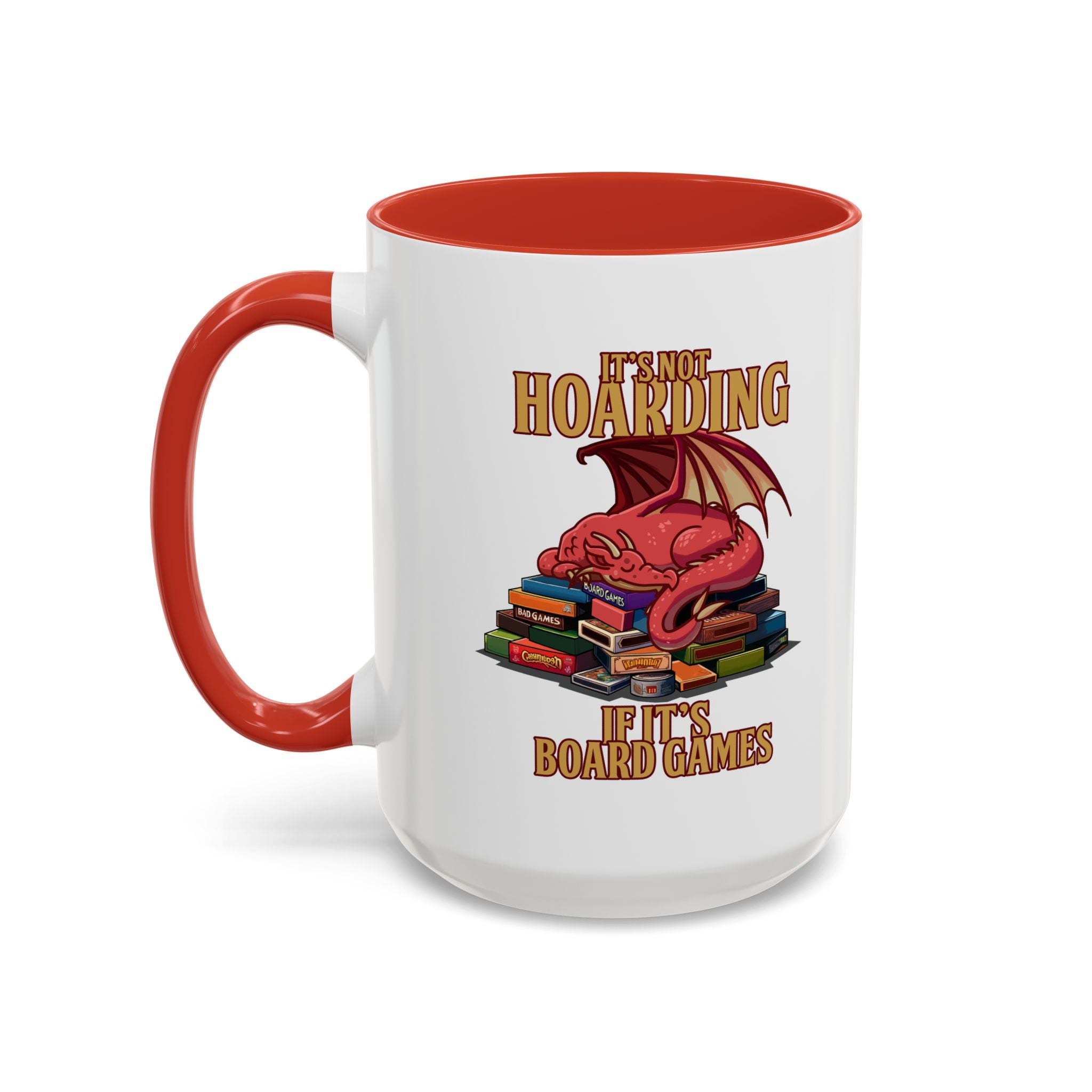 Dragon Board Games, It's not Hoarding if it's Board games, Germany Unisex Heavy Cotton Mug