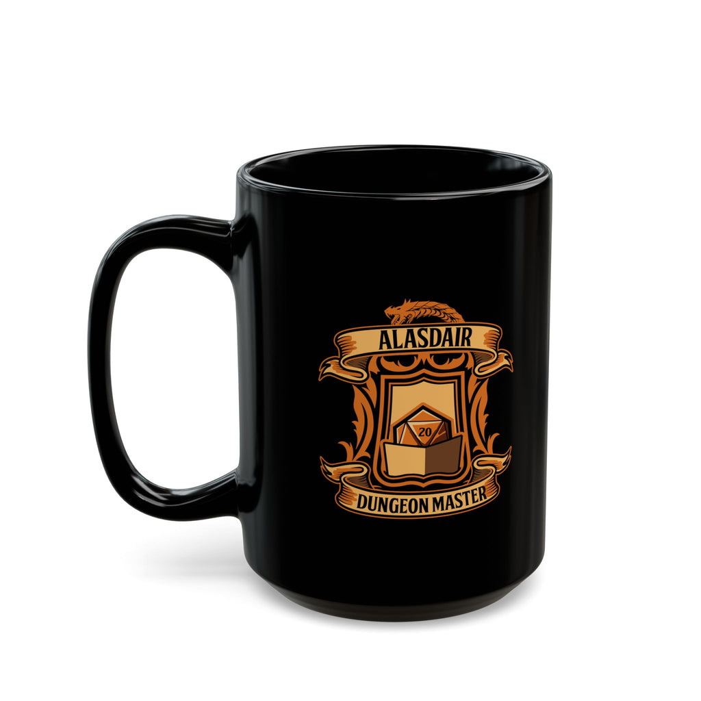 Dungeon Master Alasdair Australia Black Mug (11oz, 15oz)