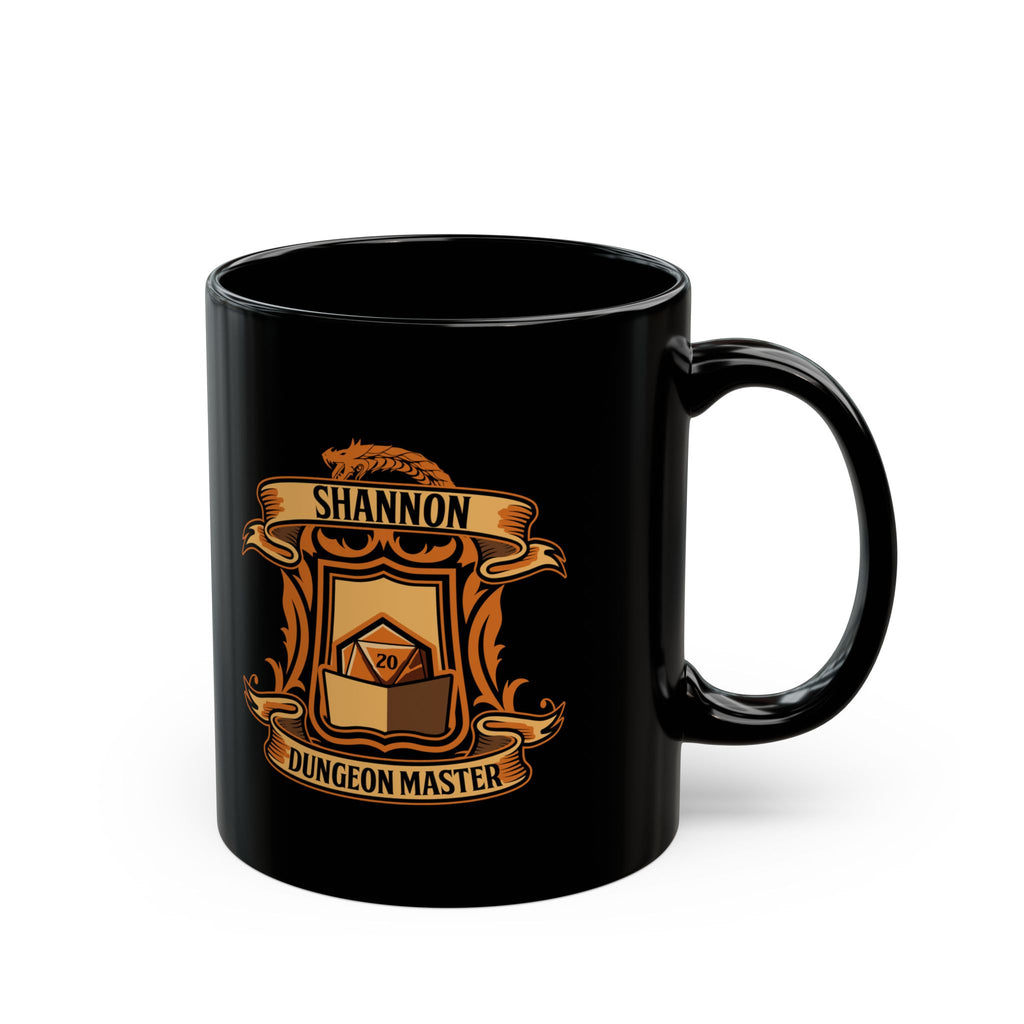 Shannon Dungeon Master Black Mug (11oz, 15oz)