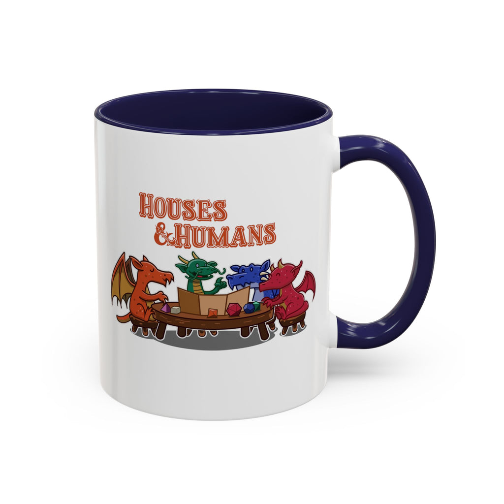 Dnd mug, Dragons Roleplaying. Funny Dnd mug, House and Human, tabletop, dungeons dragons 11/15 oz coffee mug.