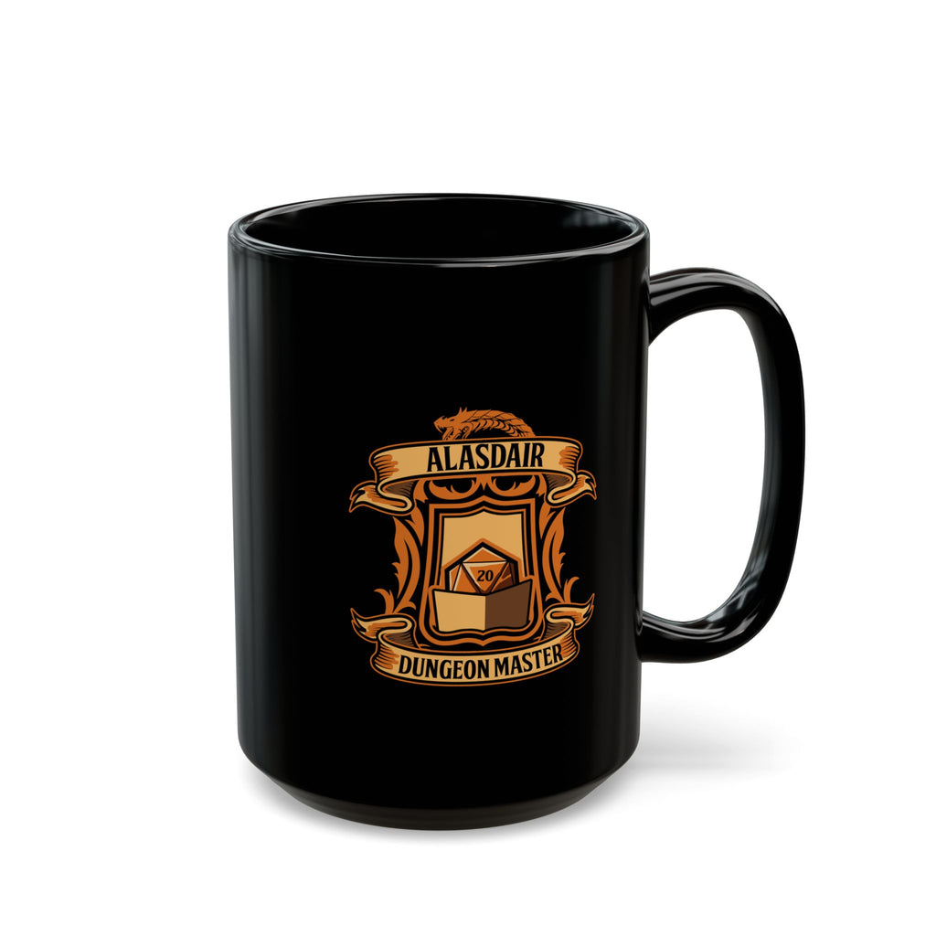Dungeon Master Alasdair Australia Black Mug (11oz, 15oz)