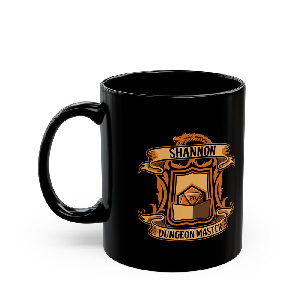 Shannon Dungeon Master Black Mug (11oz, 15oz)