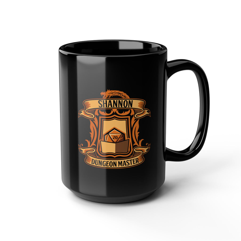 Shannon Dungeon Master Black Mug (11oz, 15oz)