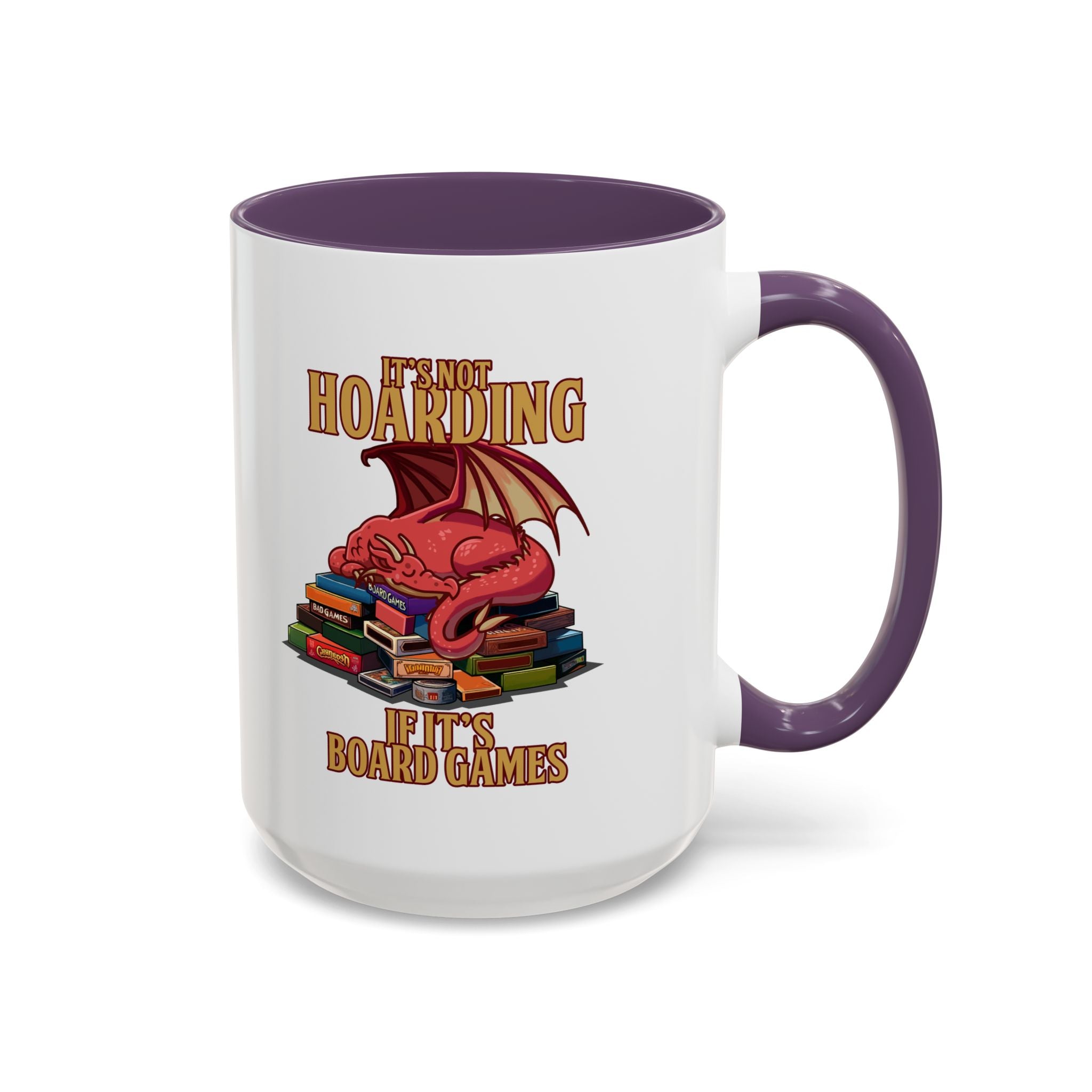 Dragon Board Games, It's not Hoarding if it's Board games, Germany Unisex Heavy Cotton Mug