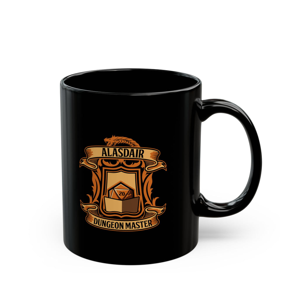 Dungeon Master Alasdair Australia Black Mug (11oz, 15oz)