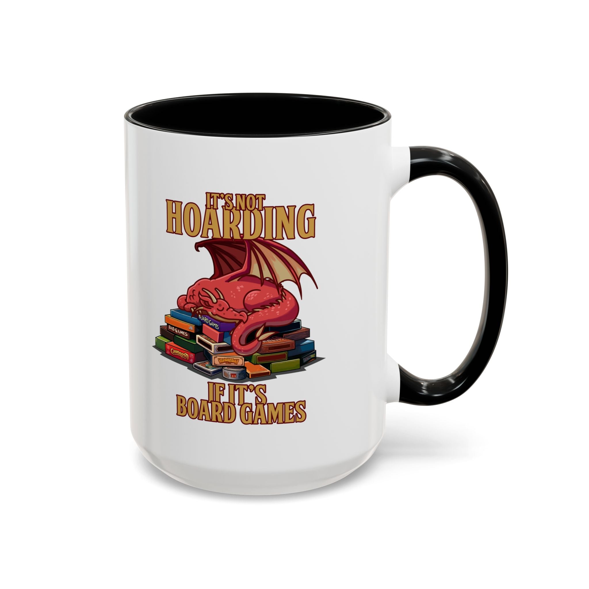 Dragon Board Games, It's not Hoarding if it's Board games, Germany Unisex Heavy Cotton Mug