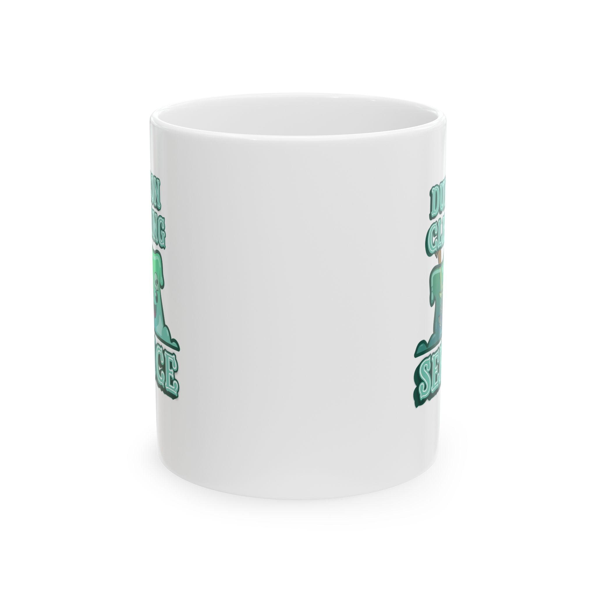 Cute Gelatinous Cube Mug. Dungeon Cleaning Service Dnd Mug. Role playing rpg Mug, funny dungeon dragon Mug.
