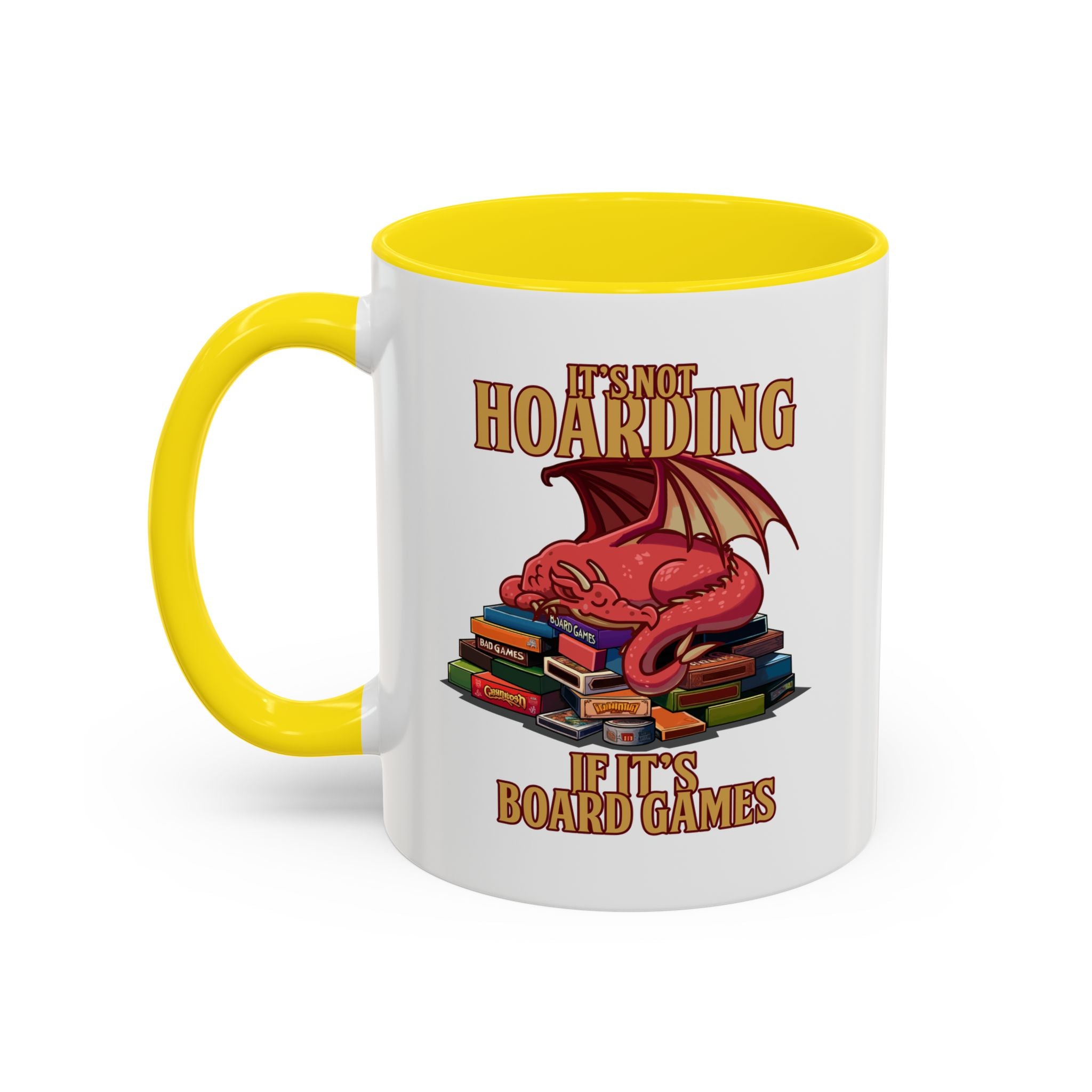 Dragon Board Games, It's not Hoarding if it's Board games, Germany Unisex Heavy Cotton Mug