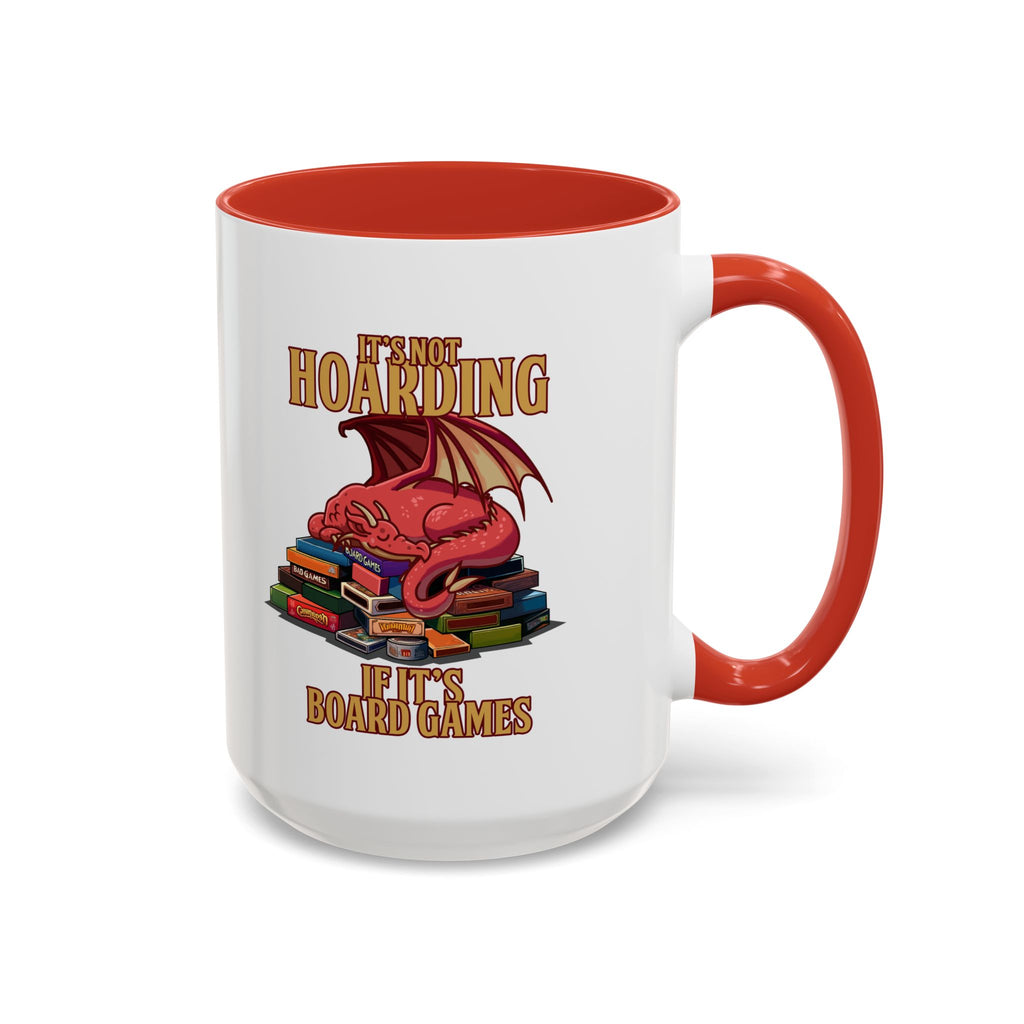 Dragon Board Games, It's not Hoarding if it's Board games, Germany Unisex Heavy Cotton Mug