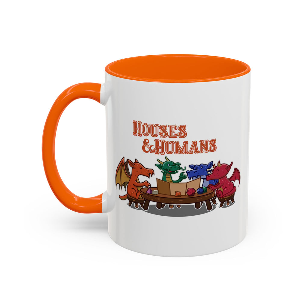 Dnd mug, Dragons Roleplaying. Funny Dnd mug, House and Human, tabletop, dungeons dragons 11/15 oz coffee mug.