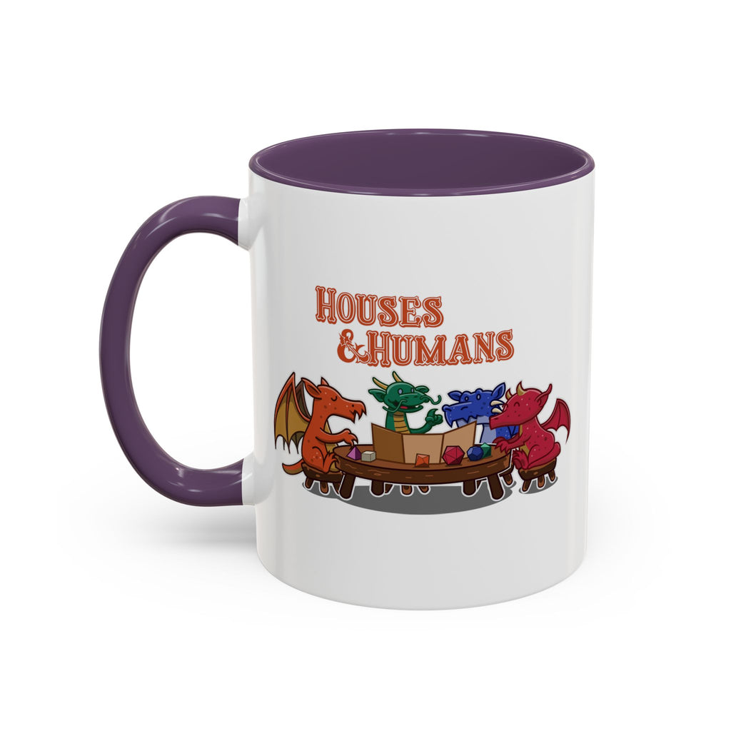 Dnd mug, Dragons Roleplaying. Funny Dnd mug, House and Human, tabletop, dungeons dragons 11/15 oz coffee mug.