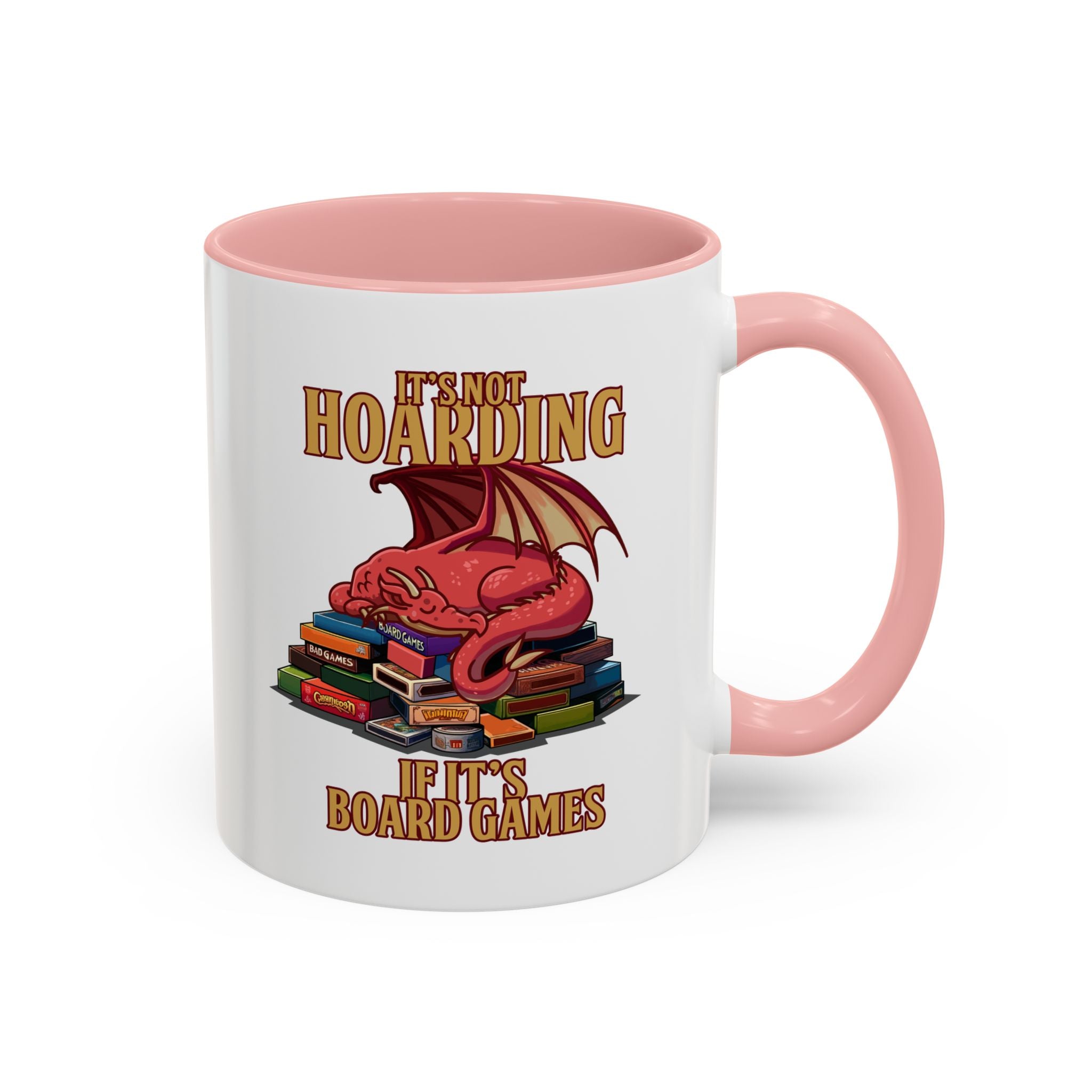 Dragon Board Games, It's not Hoarding if it's Board games, Germany Unisex Heavy Cotton Mug