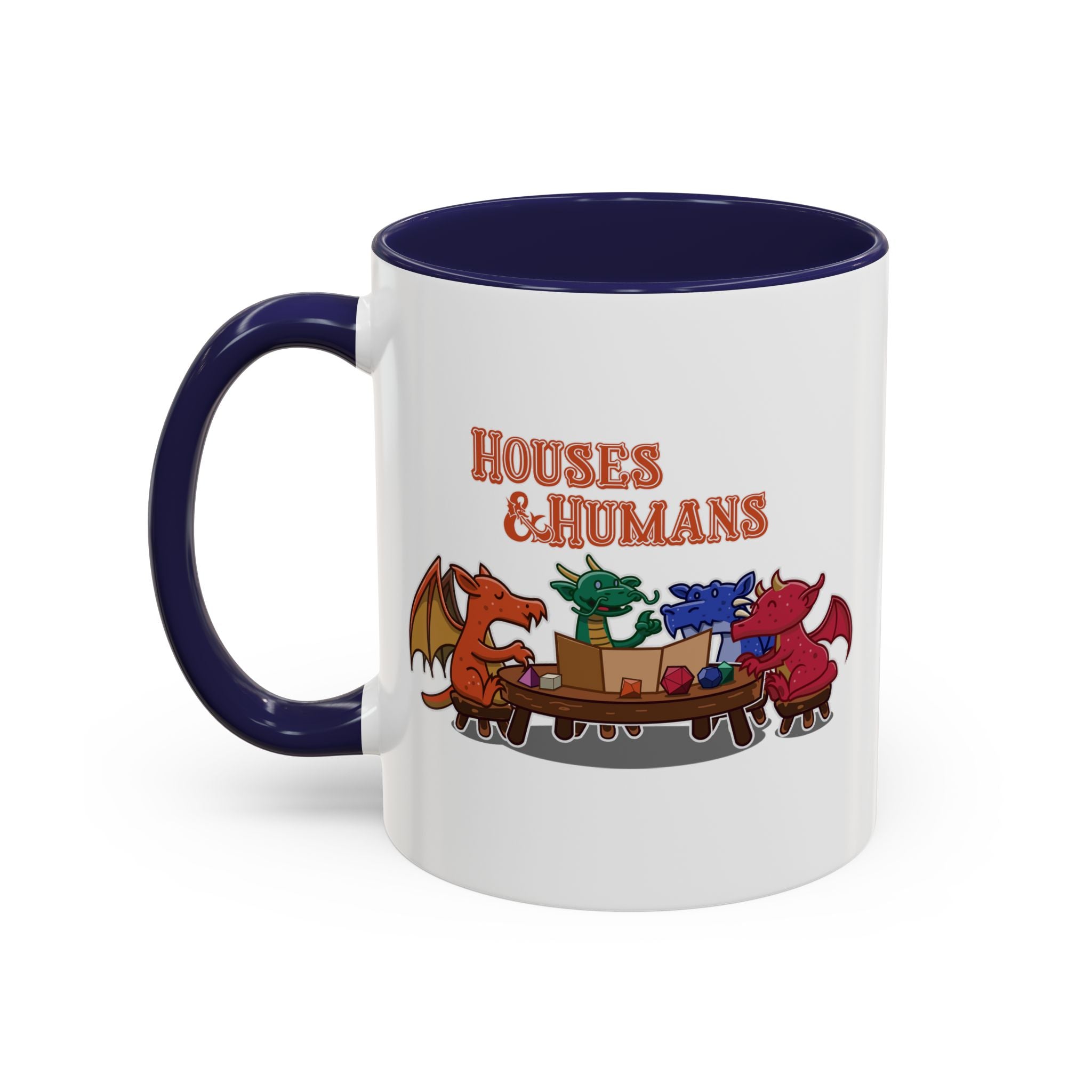 Dnd mug, Dragons Roleplaying. Funny Dnd mug, House and Human, tabletop, dungeons dragons 11/15 oz coffee mug.