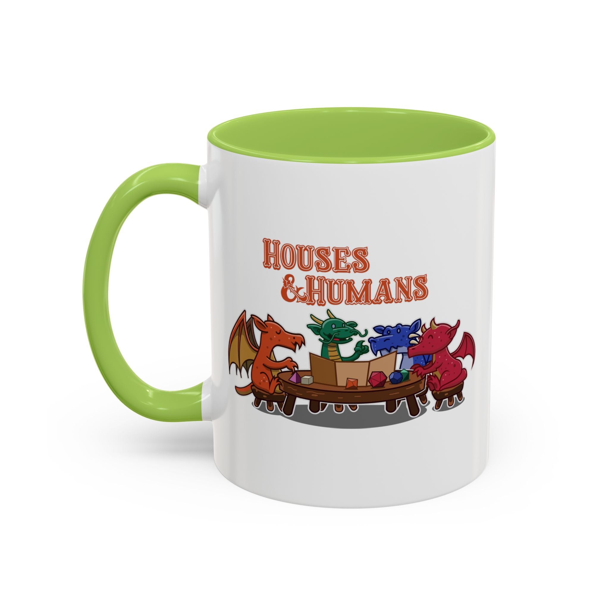 Dnd mug, Dragons Roleplaying. Funny Dnd mug, House and Human, tabletop, dungeons dragons 11/15 oz coffee mug.