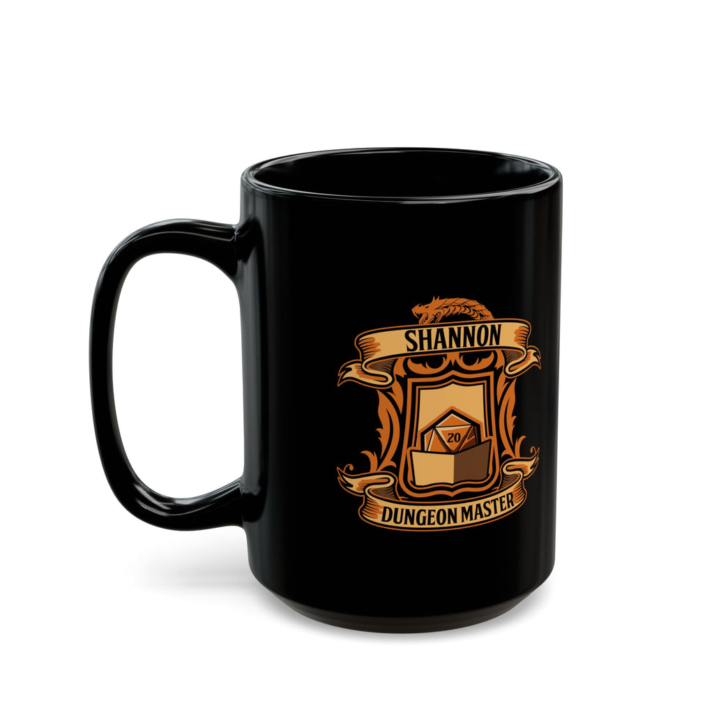 Shannon Dungeon Master Black Mug (11oz, 15oz)
