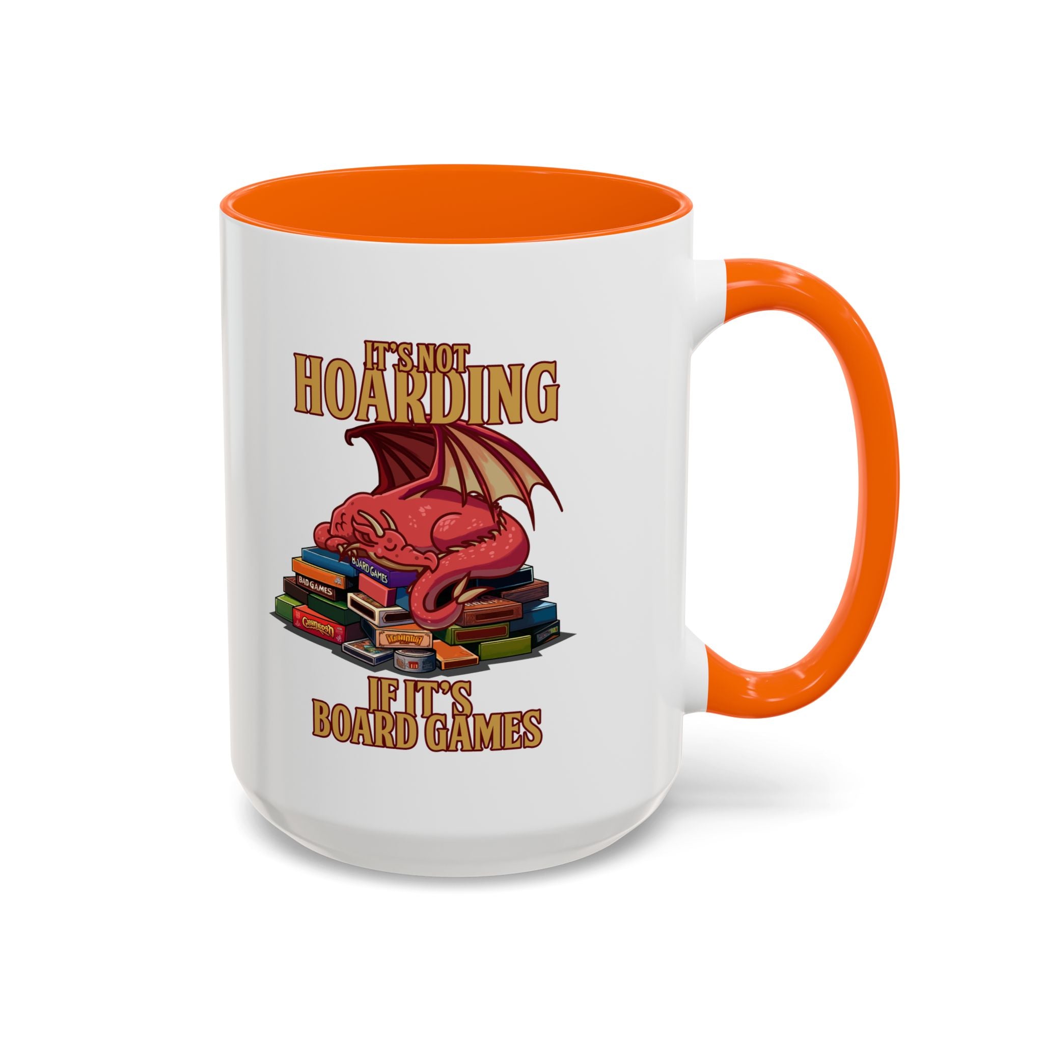 Dragon Board Games, It's not Hoarding if it's Board games, Germany Unisex Heavy Cotton Mug