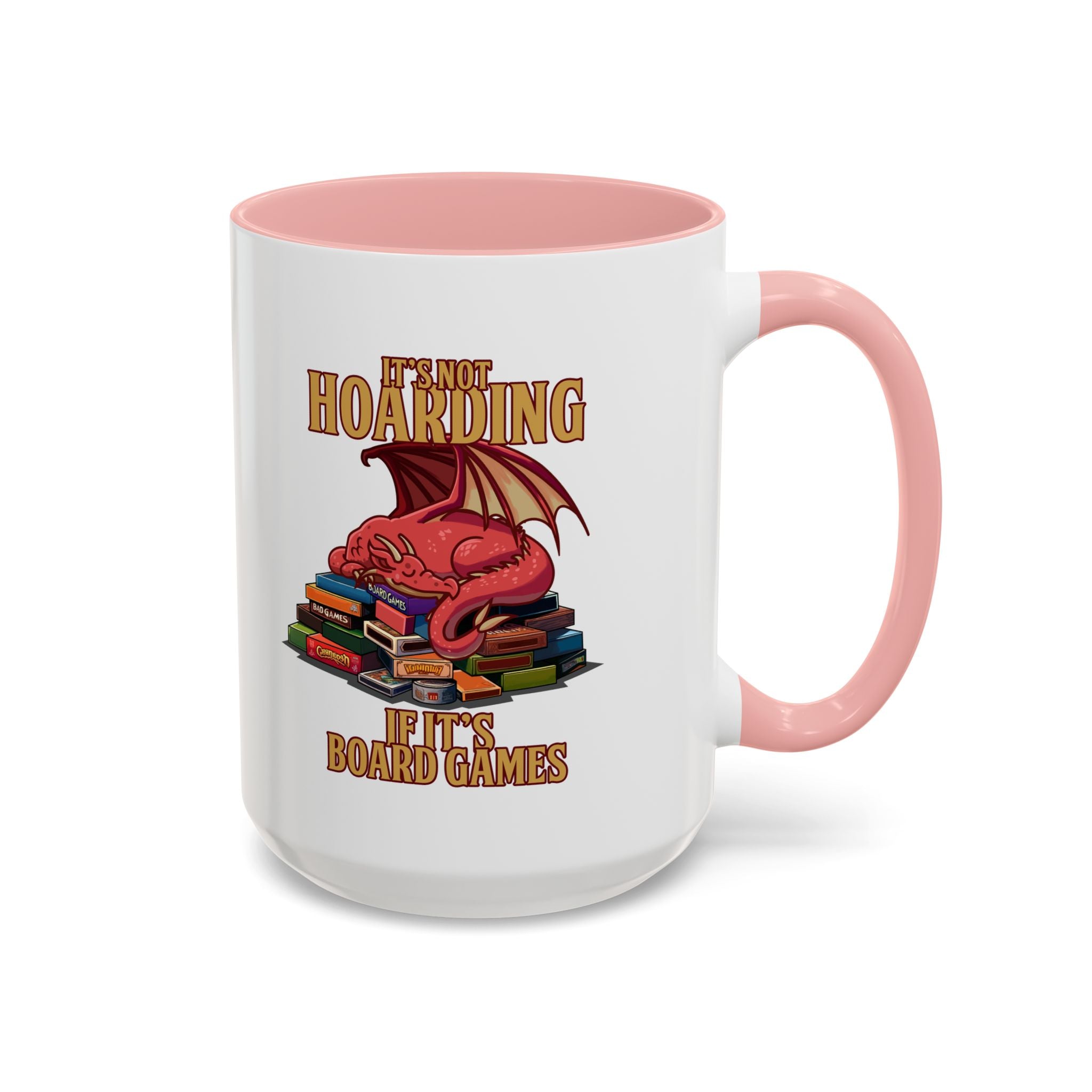 Dragon Board Games, It's not Hoarding if it's Board games, Germany Unisex Heavy Cotton Mug